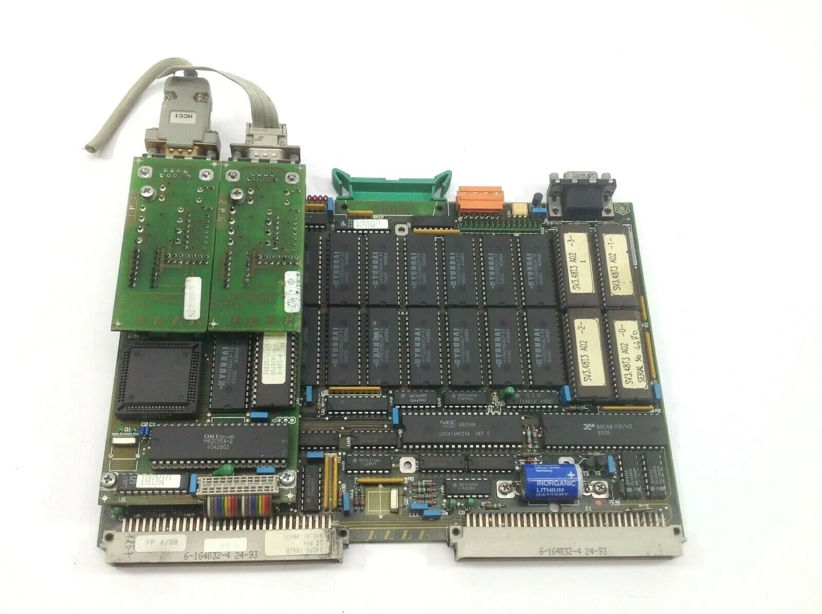 E-CPU-186B/12 MHZ | Keba Engel E-CPU-186B D1633C-1 with D1711B E-HSI-M, E-HSI-RS232 D1714 - Used