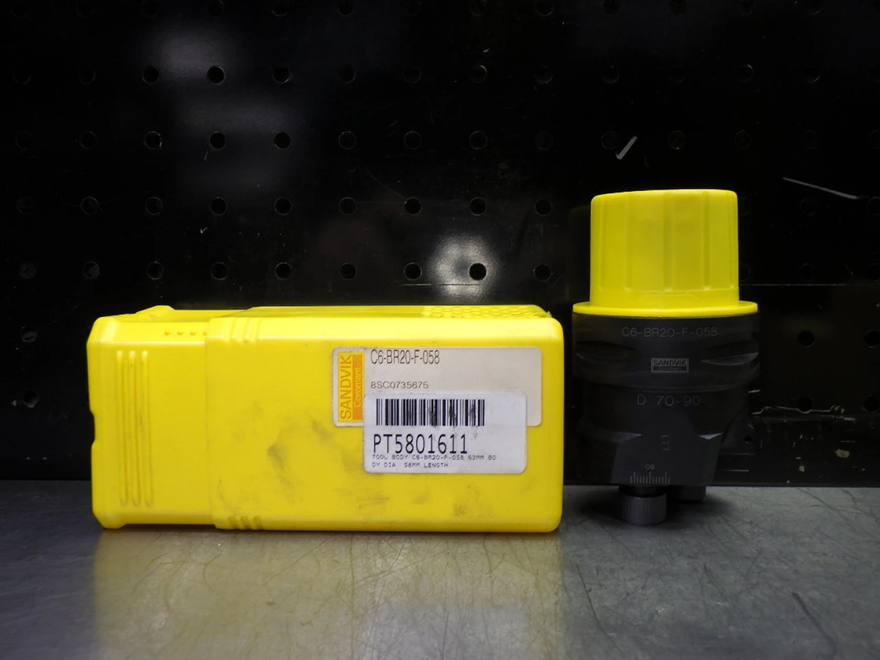Sandvik Capto C6 70-90mm Rough Boring Head 58mm Pro C6-BR20-F-058 (LOC333A)