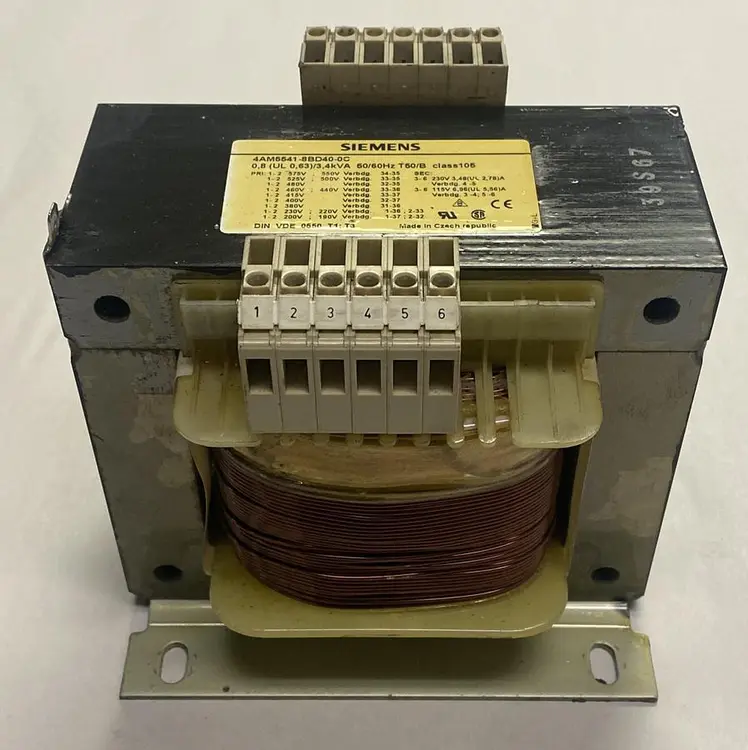 Used SIEMENS 4AM5541-8BD40-0CN2 Transformers Ohio US | Surplus Asset Holdings #1208867
