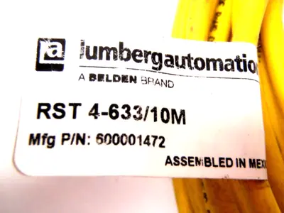USED LUMBERG AUTOMATION SINGLE ENDED MALE M12 4-PIN