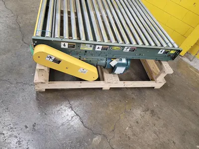 Used HYTROL V-BELT CONVEYOR Roller Conveyors Wisconsin US | Packer City Sales #1316851