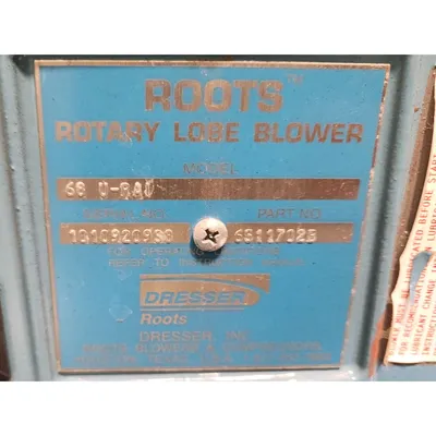 Used ROOTS DRESSER 68 U-RAI Blowers West Virginia US | JM Industrial #1513444