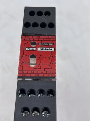 USED BANNER BANNER UM-FA-9A