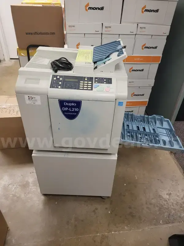 Used Duplo DP-L210 Misc Printing Equipment Delaware US | United Machine Co. #1557924