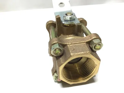 NIBCO NL9750B T-590-Y Three-Piece Bronze Ball Valve – Conventional Port, Threaded 1 1/4 in
