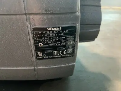 Used SIEMENS 1FT70861AF711NG1 Motors (misc) Ohio US | HGR 24 #1345744