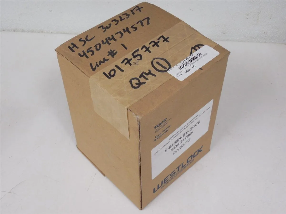 Westlock S-9468N-BY-DCC8 Accutrak Position Monitor New NIB