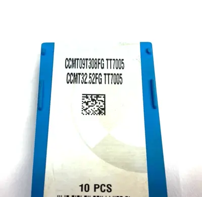 USED INGERSOLL ISOTURN CHIPBREAKER INSERT CCMT09T308FG TT7005