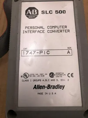 Allen-Bradley SLC 500 Personal Computer Interface Converter 1747-PIC SER A