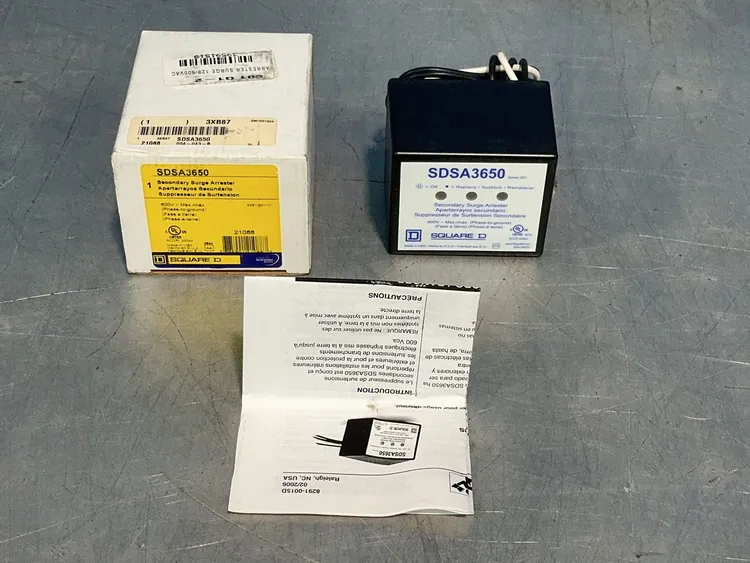 New | in-Stock SQUARE D SDSA3650 Surge Protectors Ohio US | HGR 24 #1249351