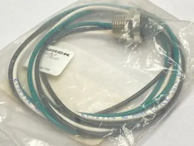 RKF 36-1M/NPT | Turck  Bulkhead Connector Female 7/8"-16UN 3-Pin 1m U5502-01 - New