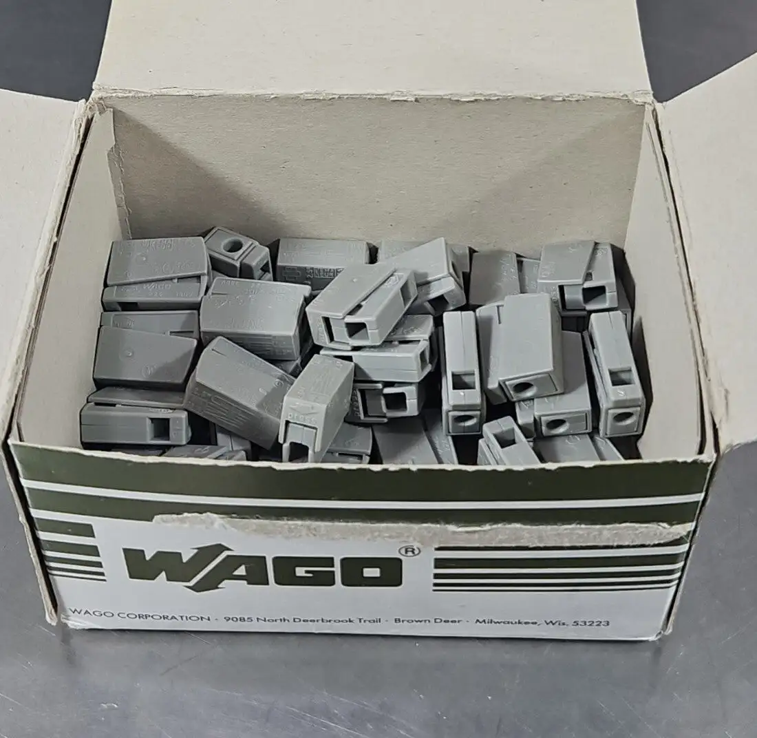 WAGO 224-101 Light Terminal 400V 24A 2.5mm2 - Box of 7 Loc4C-22
