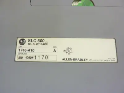 USED ALLEN BRADLEY 1746-A10 SER A
