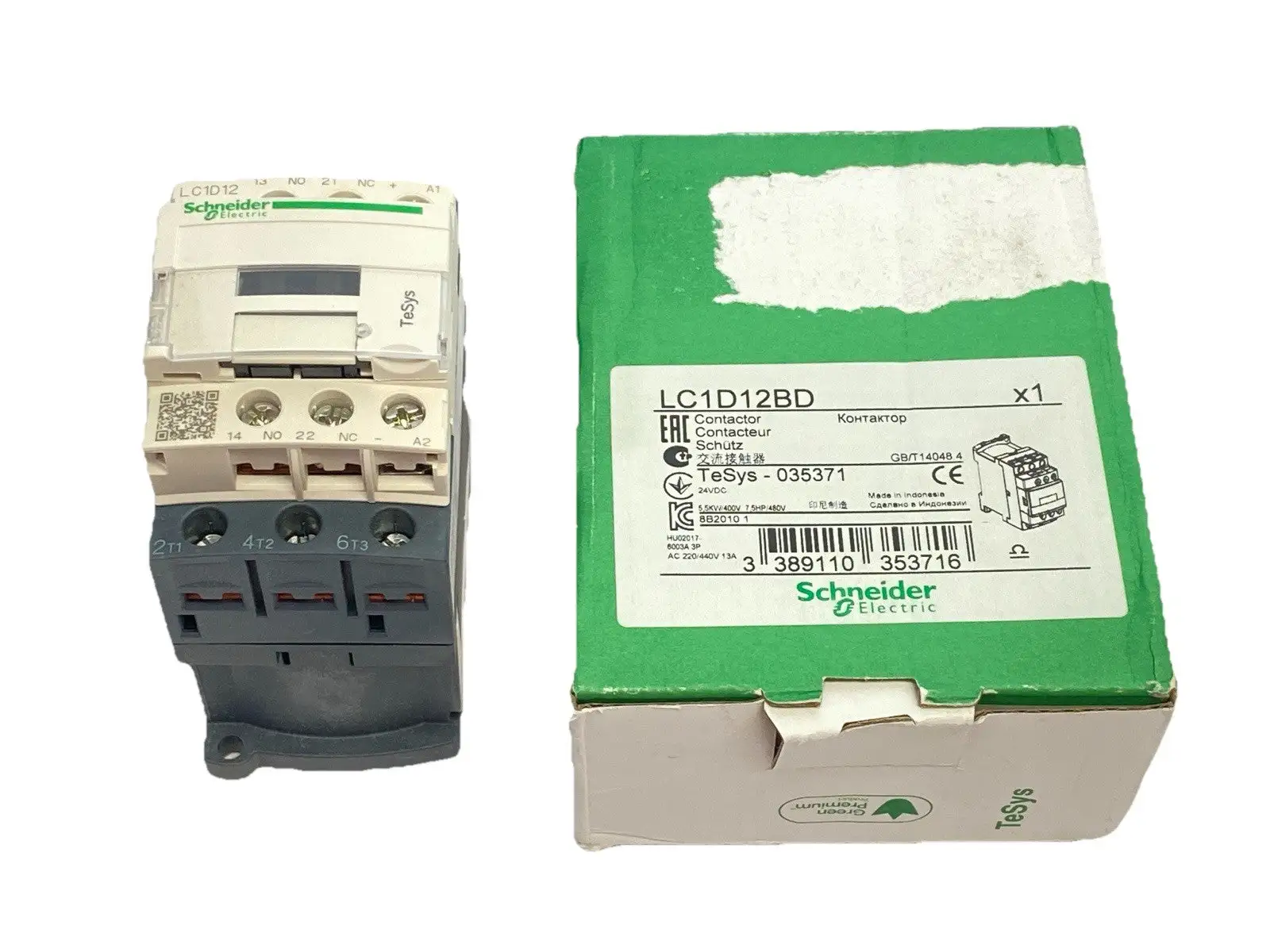 New | in-Stock Schneider Electric LC1D12BD PLC Contactors Michigan US | Maverick Industrial Sales #1401039
