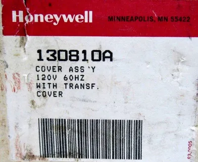 NEW HONEYWELL 130810A TRANSFORMER COVER ASSEMBLY