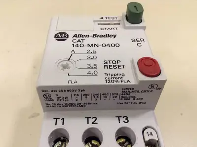 USED ALLEN BRADLEY 140-MN-0400 SER C
