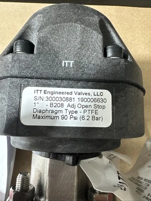 NEW ITT 1-F-428L-6-0-0-TME-B208-AO