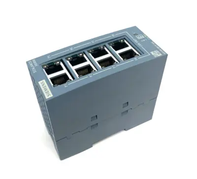 USED SIEMENS SCALANCE XB008 INDUSTRIAL ETHERNET SWITCH 8-PORT