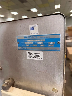 Used BAND RITE 6000-3240-000 Sealer for Sale Band Sealers California US | Elite Machine #1275458