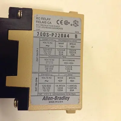 USED ALLEN BRADLEY 700S-P220A4 SER B
