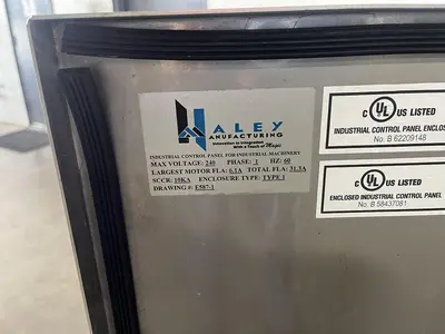Hayley Manufacturing Diverting Conveyor System