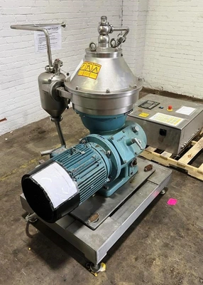 Alfa-Laval BTPX 205 SGD-34CDP-50 clarifier centrifuge, 316L SS.