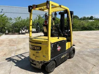 Used HYSTER E65XN-40 4-Wheel Sit down Electric Counterbalance Forklifts Illinois US | Somerset Equipment Sales #1546237