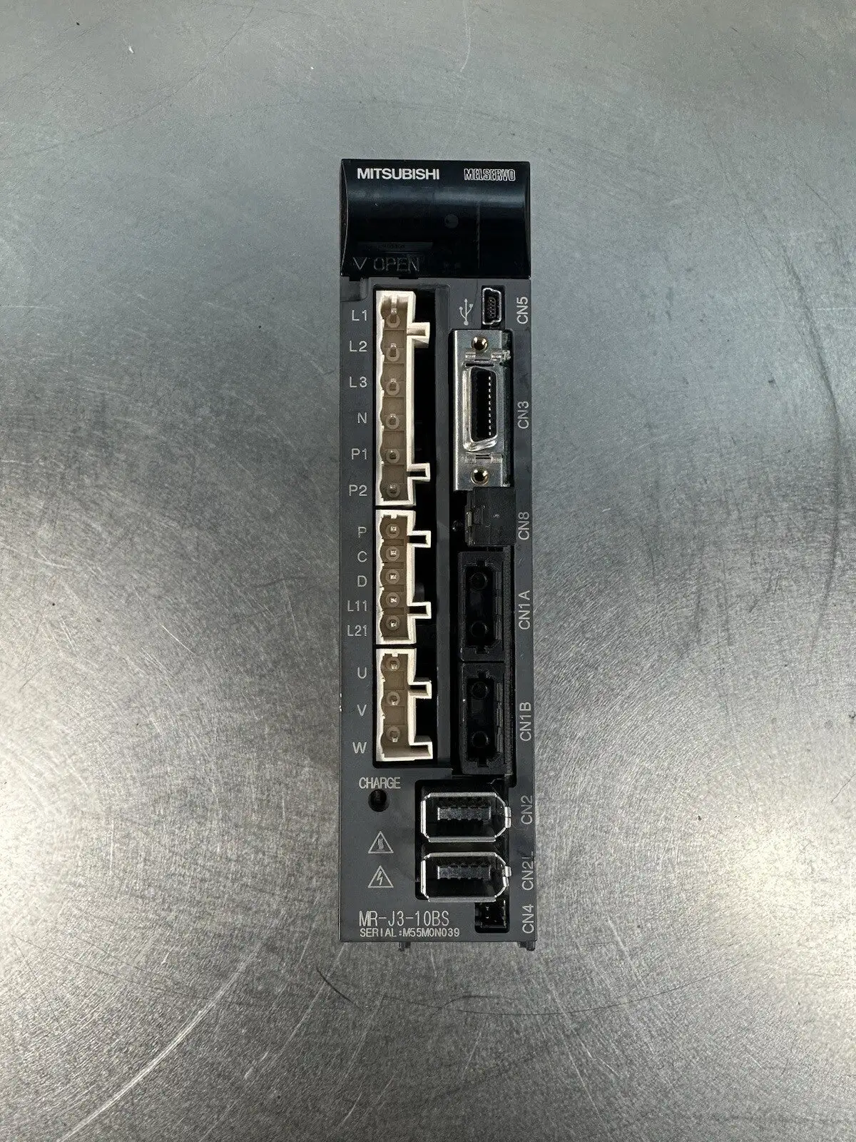 Mitsubishi MR-J3-10BS AC Servo Drive (BIN-1.2.4)