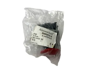 New | in-Stock TE CONNECTIVITY ALCOSWITCH RED MUSHROOM PUSHBUTTON 22MM PUSH-PULL Relays & Switches Michigan US | Maverick Industrial Sales #1091726