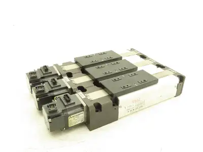 THK VLA-ST-60-06-0050 Linear Actuator W Servo Motor - Bolts Missing - Lot Of 3