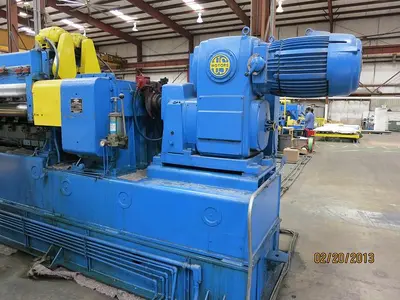 48" x 30,000 Lb. McKay Cut to Length Line (Used)