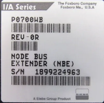 USED FOXBORO P0700WB INTERFACE EXTENDER MODULE REV-0R