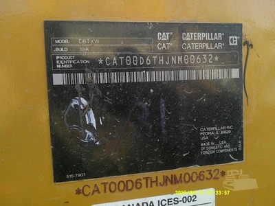 Used 2019 CATERPILLAR D6T XW Bulldozers New York US | Beck Equipment #1506445