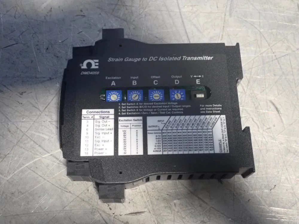 Used OMEGA ENGINEERING DMD4059DC Transducers Ohio US | HGR 24 #941885