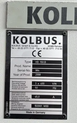 USED 2008 KOLBUS BOOK PRODUCTION LINE