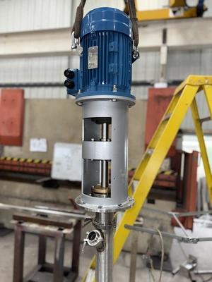 5.5 kW Rigal Bennett Solid-Liquid Induction Mixer