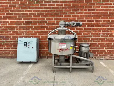 New | in-Stock BREDDO LIKWIFIER LORWWSS 25 GALLON HIGH SHEAR SS SCRAPE SURFACE BLENDER Reactors California US | Equipment Lab #1300359