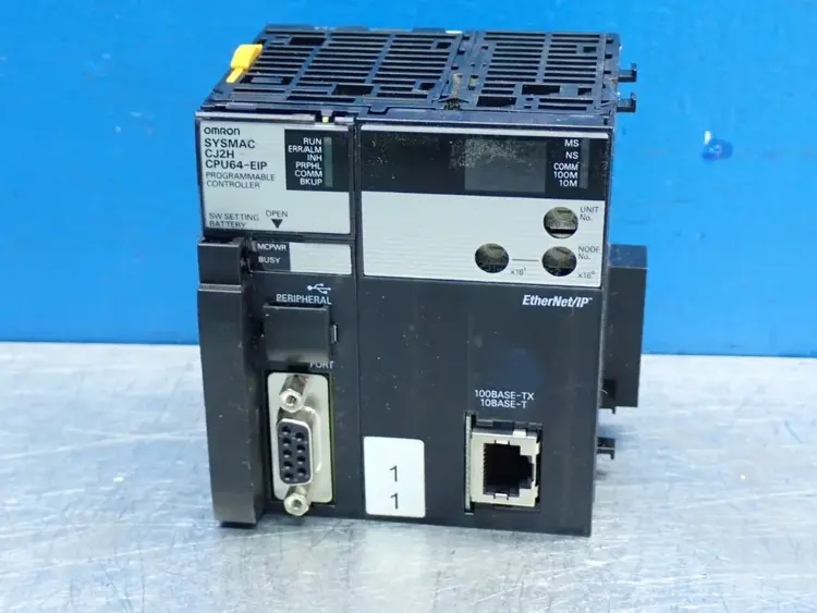 Used OMRON CJ2HCPU64EIP Input / Output Modules | HGR 24 #747920