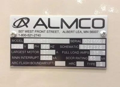 USED 2015 ALMCO 2SF-48DRA