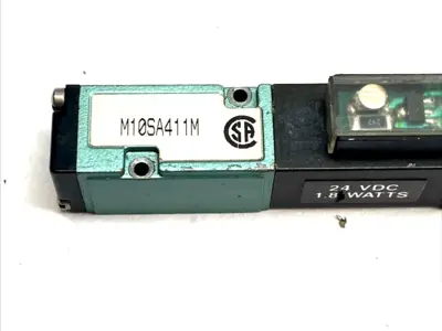 USED NUMATICS MICRO AIR SOLENOID VALVE 24VDC 1.8W MANIFOLD MOUNT