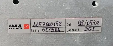 Ima Elmi 4657600152 Aluminum Assembly Loc3A8