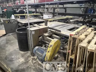 USED INDUSTRIAL RESOURCES PALLET BAND DISMANTLER