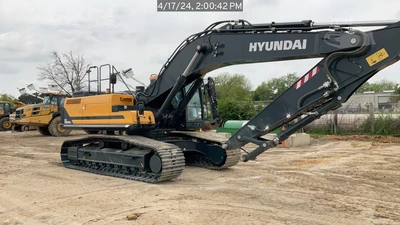 Used 2024 HYUNDAI HX380AL Excavators Texas US | National Equipment Dealers #1422365
