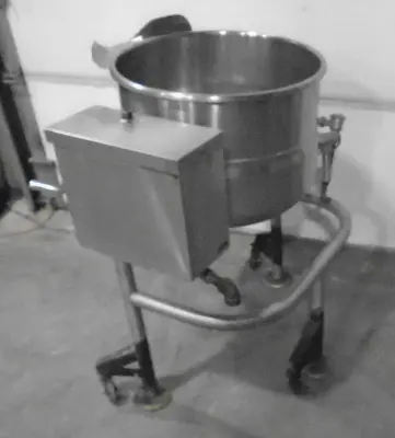 Used Barddeau 20 Gallon Stainless Steel Steam Jacketed Tilting Kettle Model TRT-20