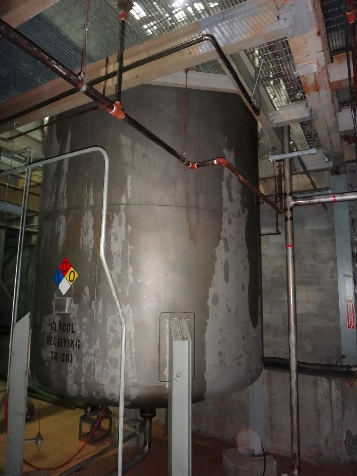 5,760 Gallon 304 Stainless Vertical Tank