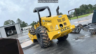 Used 2024 SAKAI SV544T Single Drum Rollers Texas US | National Equipment Dealers #1422732