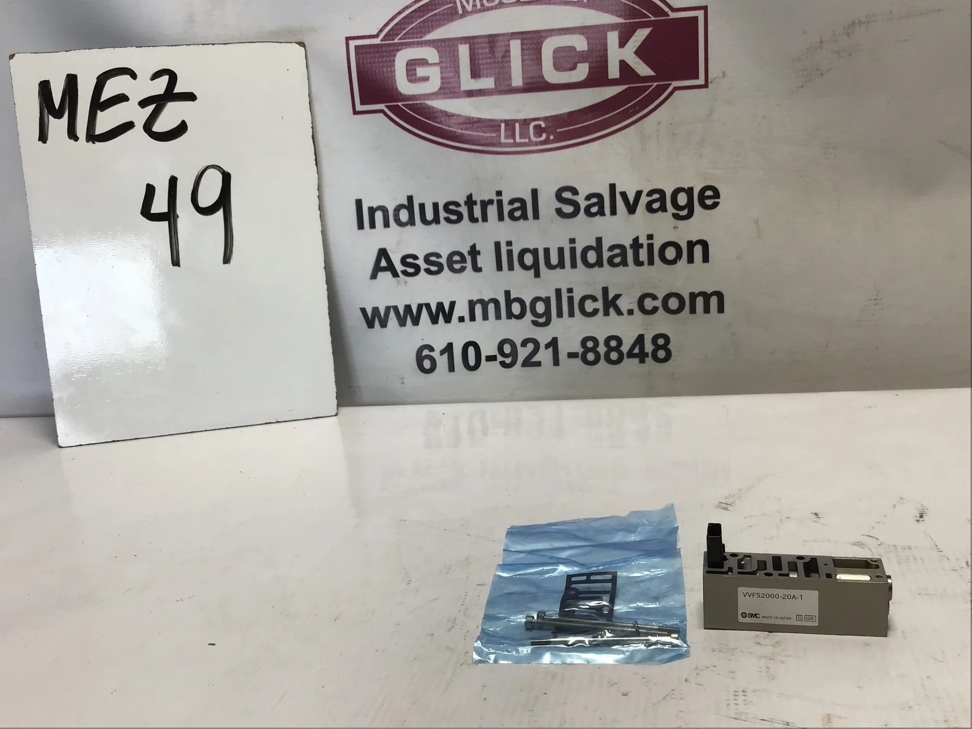 SMC VVFS2000-20A Pneumatic Manifold Valve