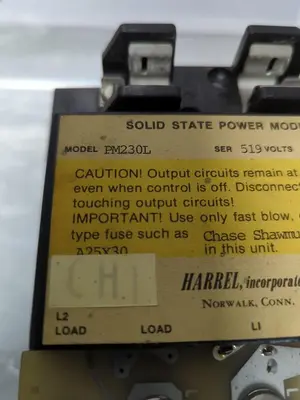 Used HARREL PM-230L Miscellaneous Equipment (Electrical & Power) | Surplus Asset Holdings #1198570