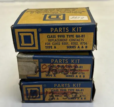 New | in-Stock SQUARE D 9998QA-81 Miscellaneous Equipment (Electrical & Power) | Surplus Asset Holdings #1190752