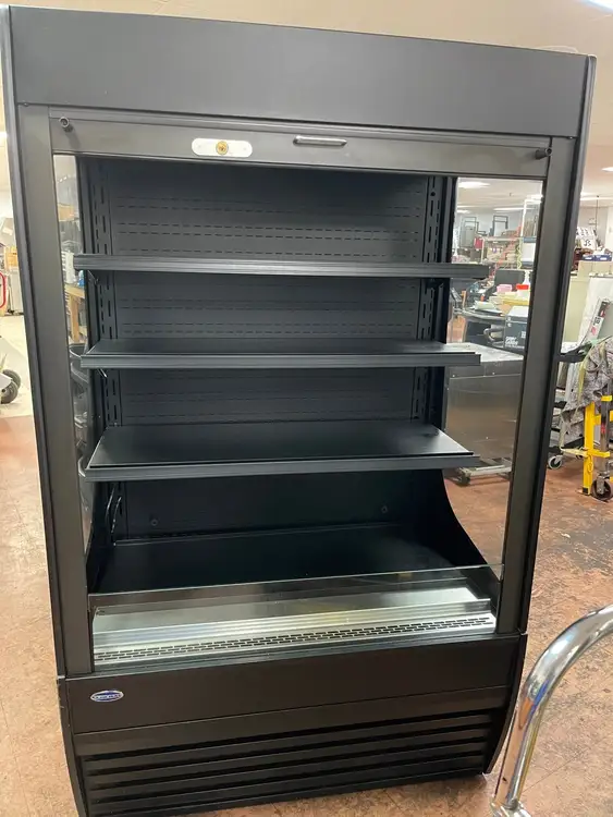 New | in-Stock Federal Industries New Federal VRSS-4878S High Profile Refrigerated Self-Serve Merchandiser 220V Open Air Merchandisers (coolers) Illinois US | Falcon Restaurant Supply #1376154